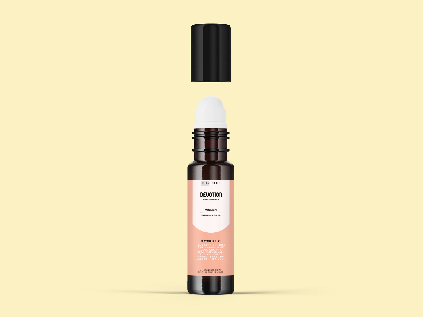 Devotion (Dolce Gabbana) Body Oil | Scented Fragrance & Perfume Oils