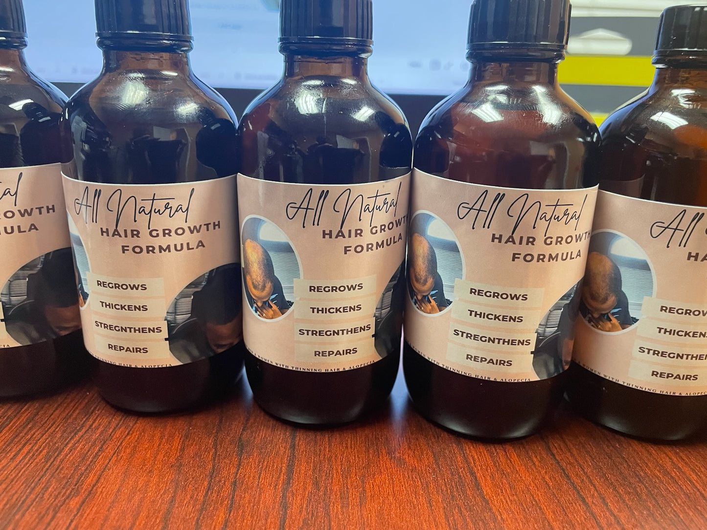 All natural hair grow oil