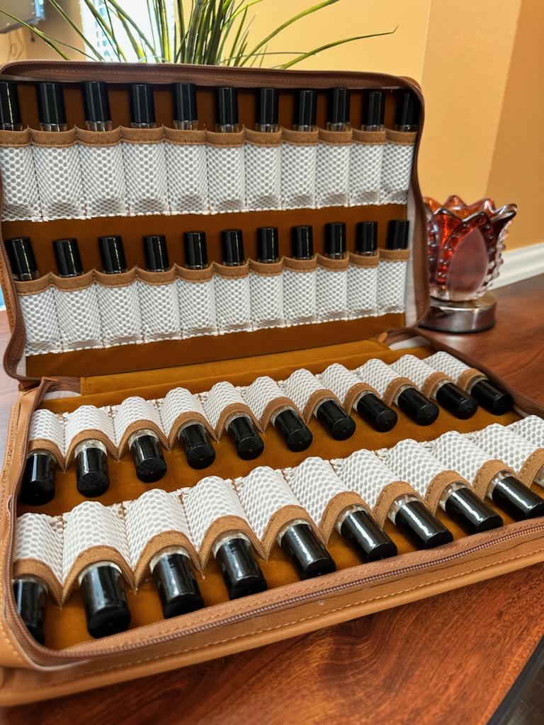 44ct Body Oil Carrying Case: Excellent For 1/3oz Bottles