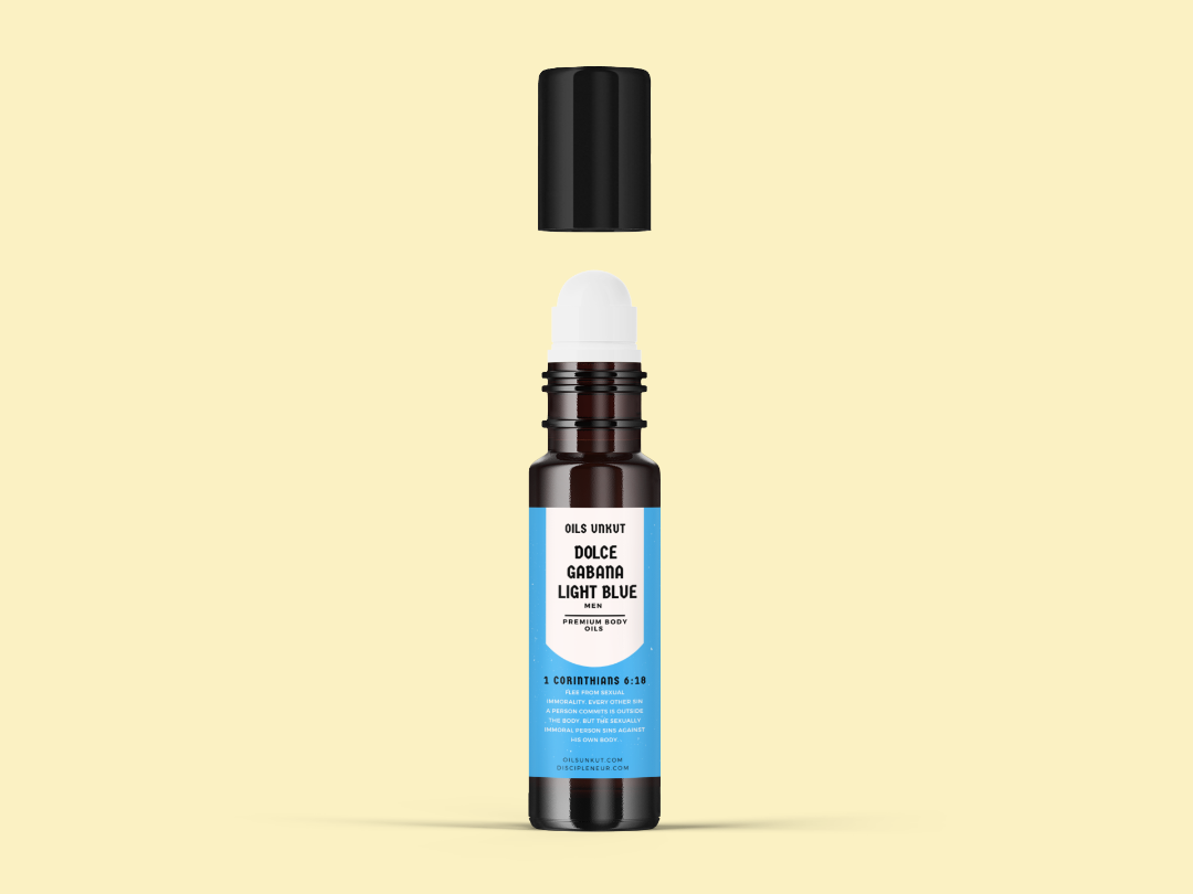 Dolce Gaban Light Blue Body Oil For Men