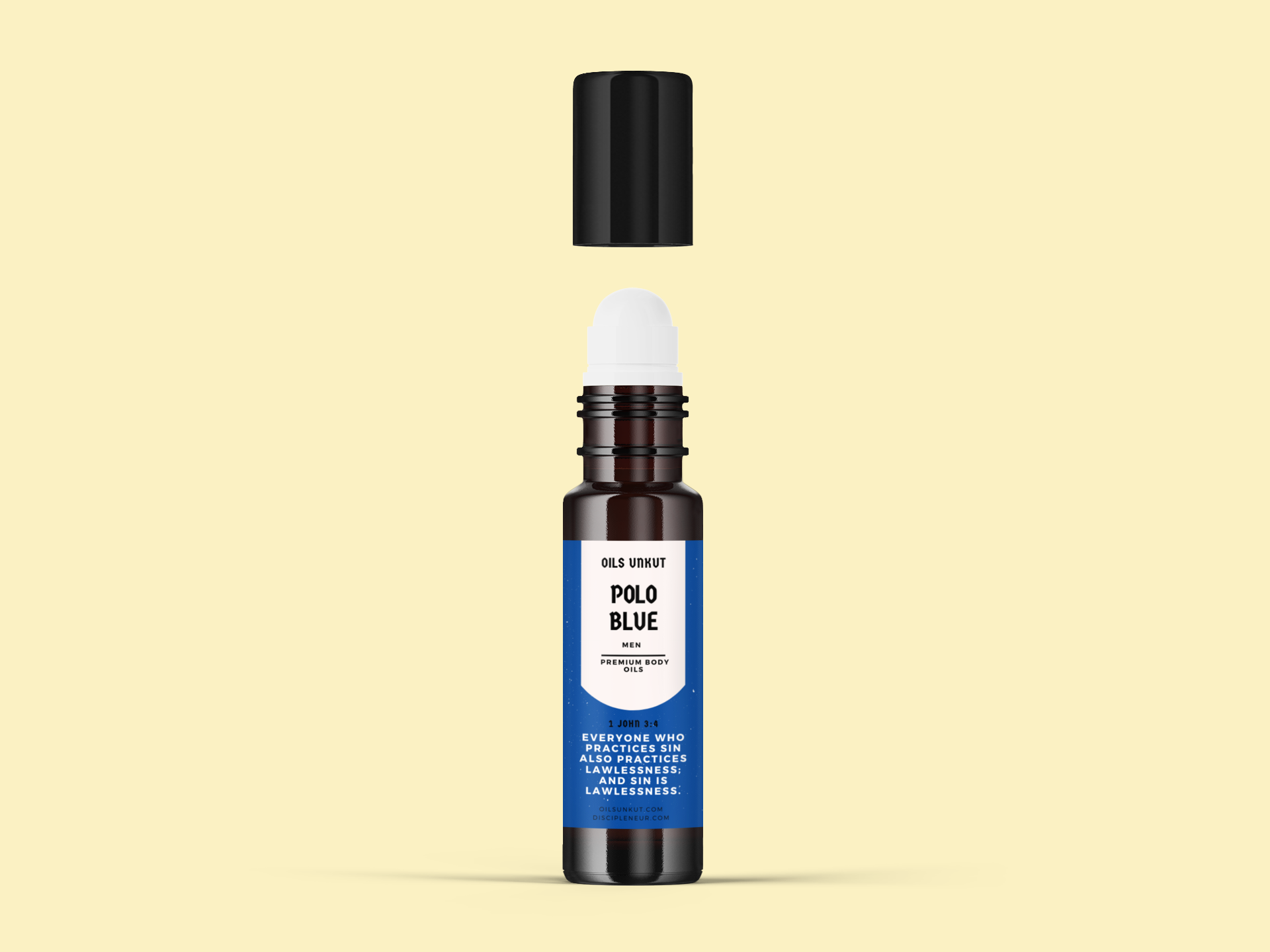 Blue Label Perfume Body Oil (Men) type – Unique Oils