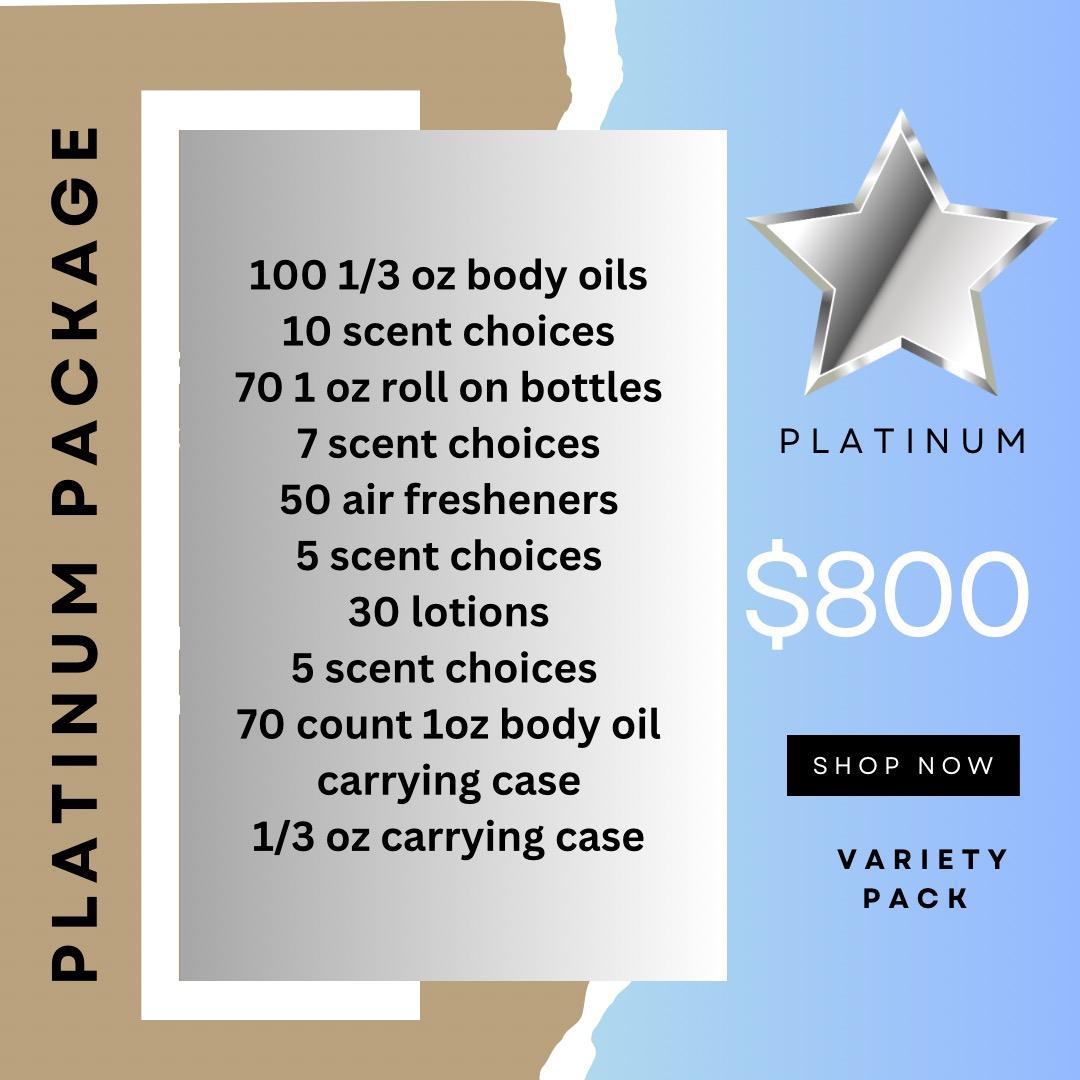 Wholesale Platinum Package: Start Your Own Fragrance Business