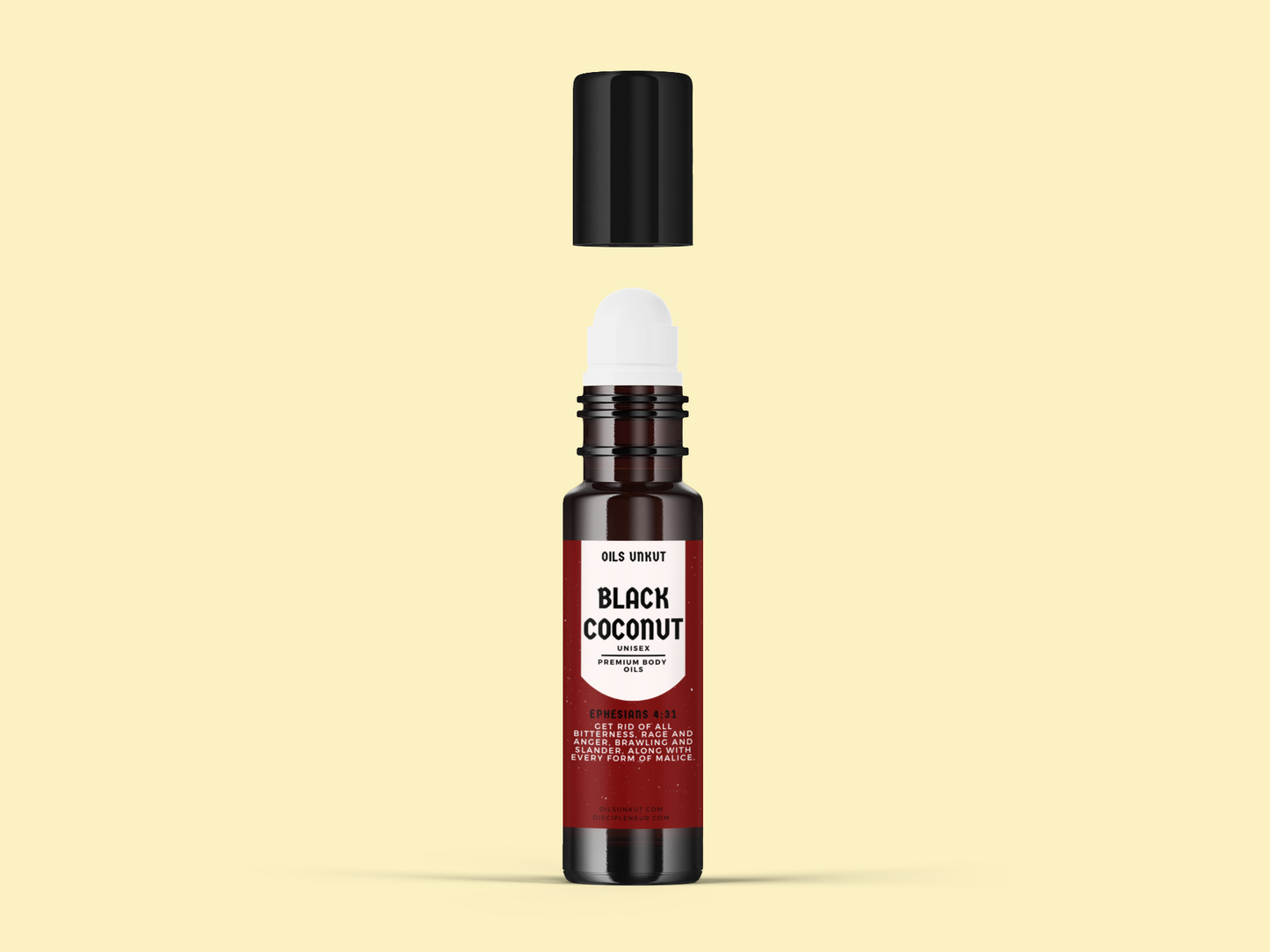 Black Coconut Body Oil