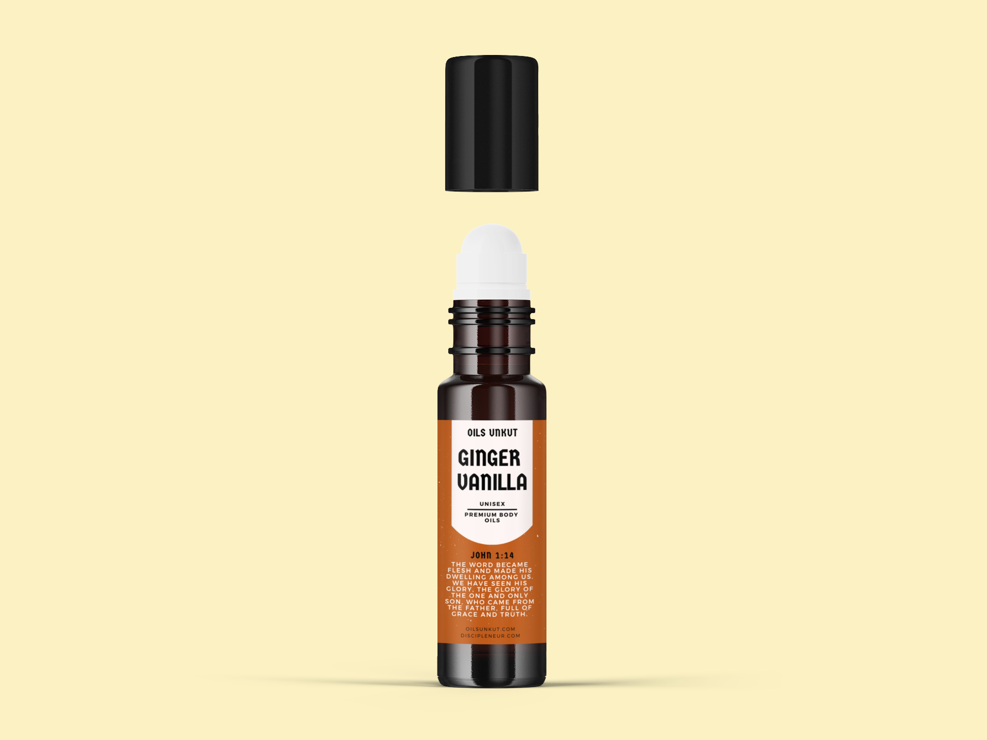 Ginger Vanilla Body Oil | Scented Fragrance & Perfume Oils