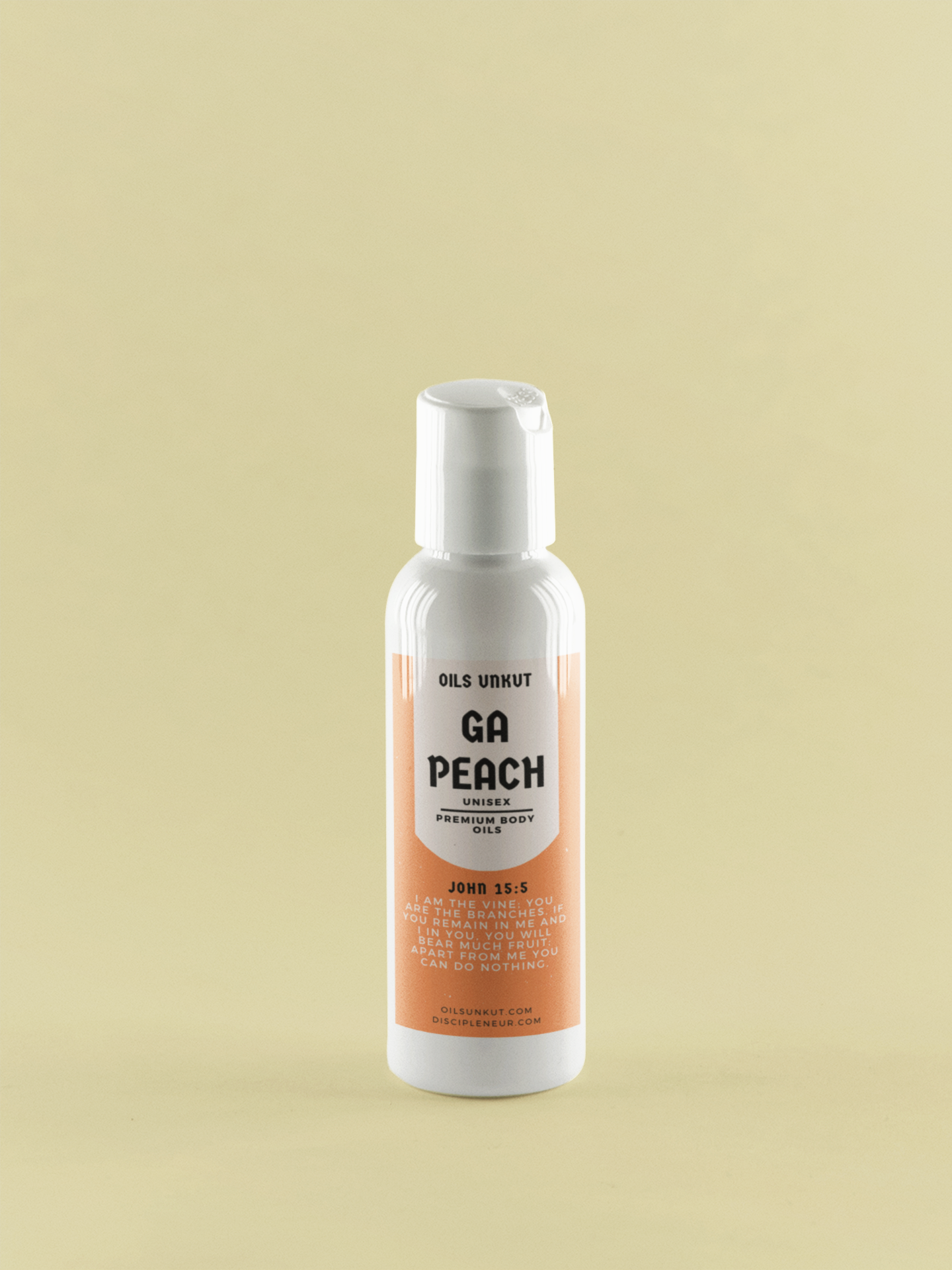 GA "Georgia" Peach Scented Body Lotion (Unisex)