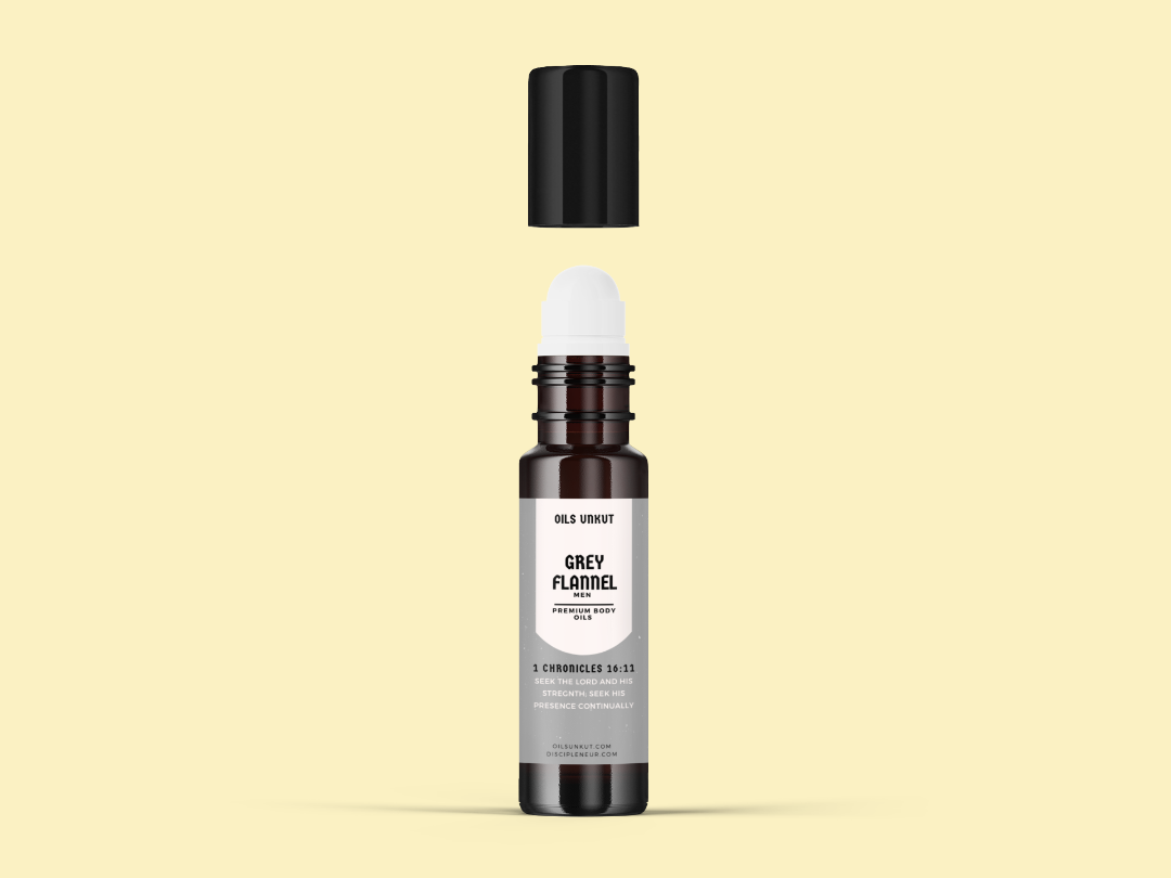 Grey Flannel Body Oil For Men