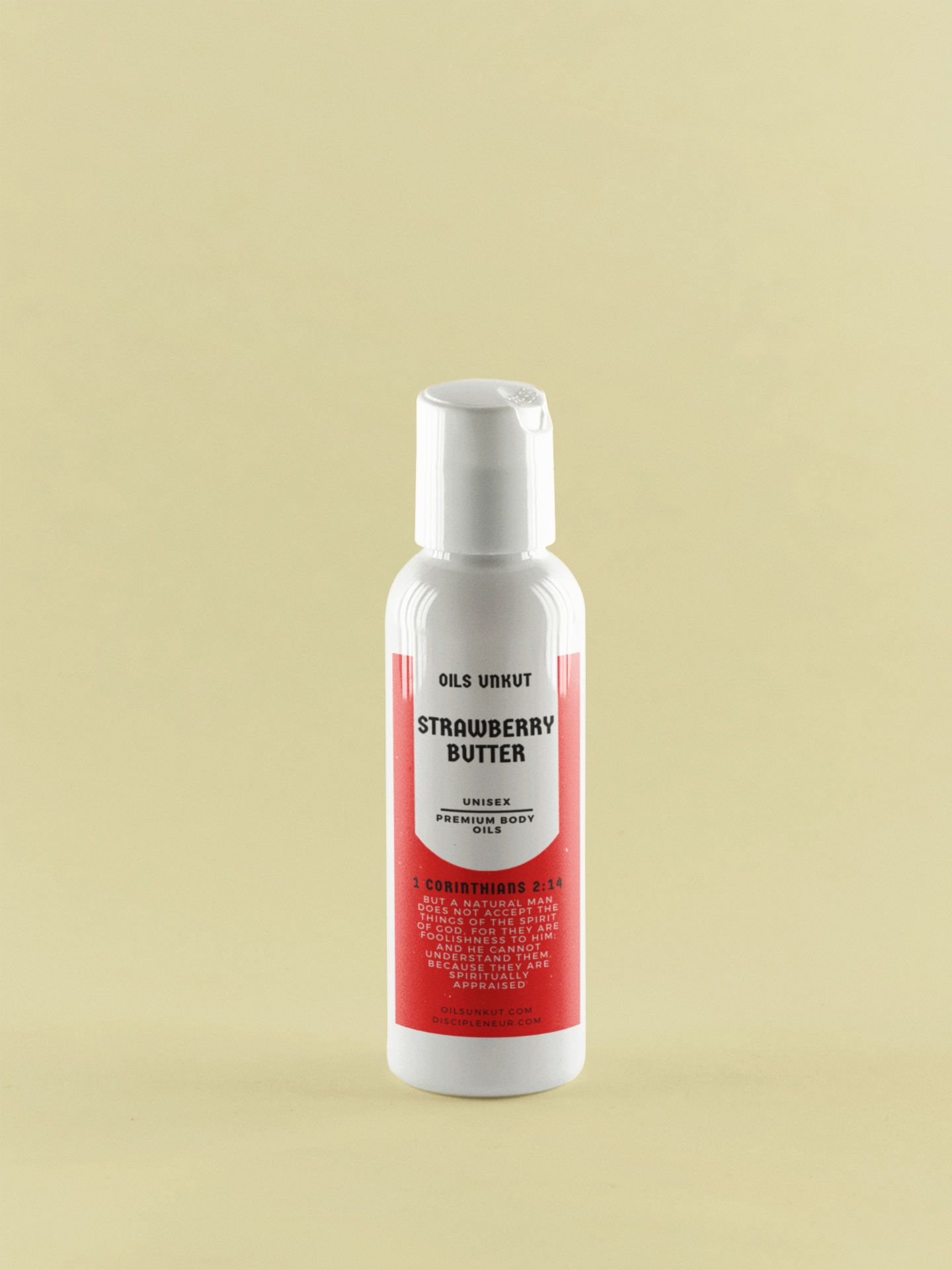 Strawberry Butter Scented Body Lotion (Unisex)